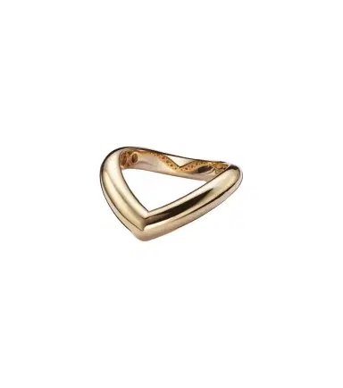 Engelbert Drop Link Medium 18kt gold ring | Thumbnail 1