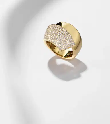 Engelbert Divino 18kt gold ring with diamonds | Thumbnail 3 Engelbert Divino 18kt gold ring with diamonds | Thumbnail 3