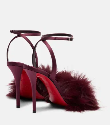 Christian Louboutin Patchoulina 100 crêpe satin sandals | Thumbnail 4 Christian Louboutin Patchoulina 100 crêpe satin sandals | Thumbnail 4