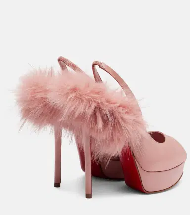 Christian Louboutin Marianne 160 crêpe satin peep-toe pumps | Thumbnail 2 Christian Louboutin Marianne 160 crêpe satin peep-toe pumps | Thumbnail 2