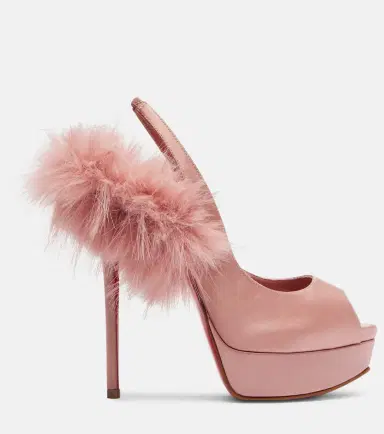 Christian Louboutin Marianne 160 crêpe satin peep-toe pumps | Thumbnail 4 Christian Louboutin Marianne 160 crêpe satin peep-toe pumps | Thumbnail 4