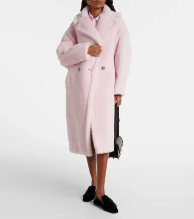 Max Mara Tedgirl alpaca, wool, and silk coat | Thumbnail 4