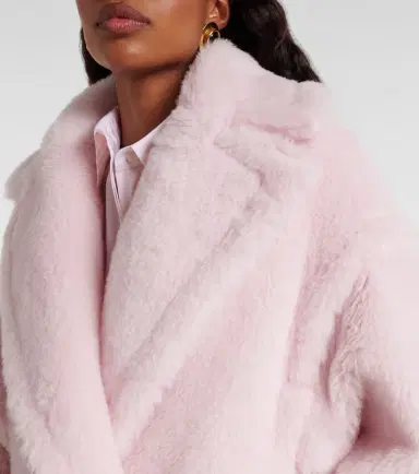 Max Mara Tedgirl alpaca, wool, and silk coat | Thumbnail 5