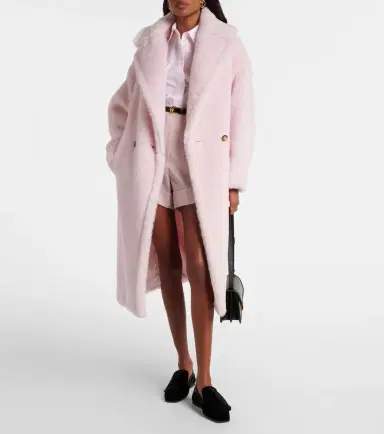 Max Mara Tedgirl alpaca, wool, and silk coat | Thumbnail 6