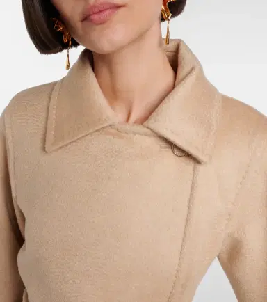Max Mara Riccio camel hair coat | Thumbnail 6 Max Mara Riccio camel hair coat | Thumbnail 6