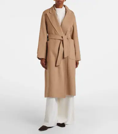 Max Mara Belted camel hair coat | Thumbnail 4 Max Mara Belted camel hair coat | Thumbnail 4