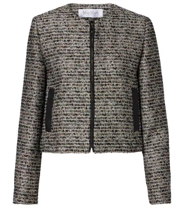 Max Mara Volume tweed jacket