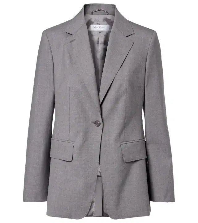 Max Mara Circense virgin wool blazer
