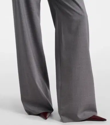 Max Mara Salpa virgin wool wide-leg pants | Thumbnail 2 Max Mara Salpa virgin wool wide-leg pants | Thumbnail 2