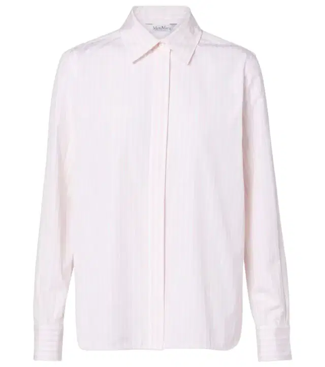Accenni striped cotton shirt