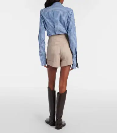 Max Mara Wool, mohair, and silk shorts | Thumbnail 5