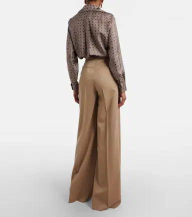 Max Mara Quorum virgin wool wide-leg pants | Thumbnail 4