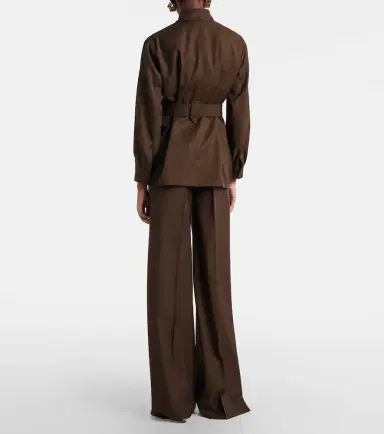Max Mara Quorum virgin wool wide-leg pants | Thumbnail 3