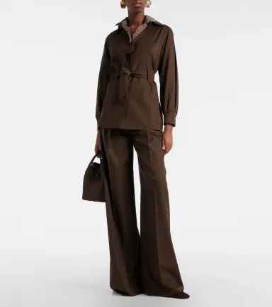 Max Mara Quorum virgin wool wide-leg pants | Thumbnail 5