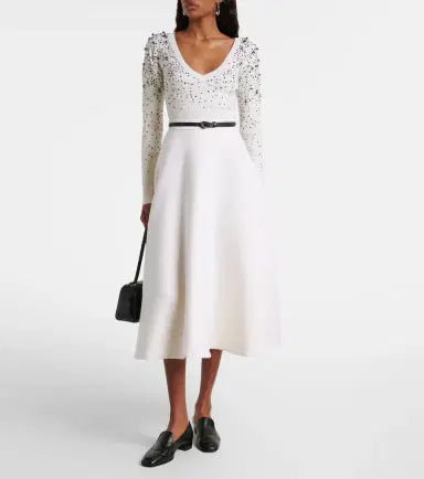 Max Mara Gang embellished wool-blend sweater | Thumbnail 2