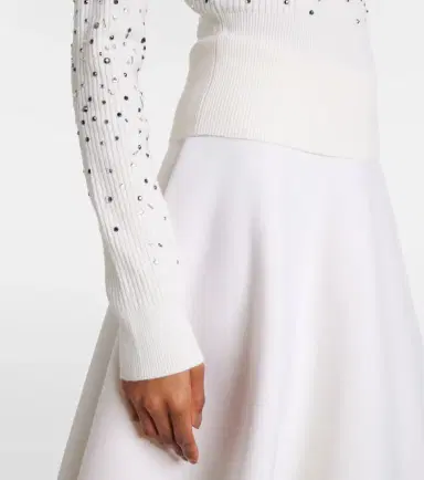 Max Mara Gang embellished wool-blend sweater | Thumbnail 3