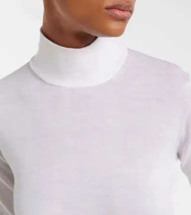 Max Mara Boa virgin wool turtleneck top | Thumbnail 3 Max Mara Boa virgin wool turtleneck top | Thumbnail 3