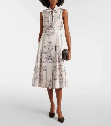 Max Mara Ambuto printed midi dress | Thumbnail 2