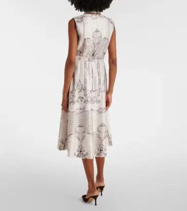 Max Mara Ambuto printed midi dress | Thumbnail 4