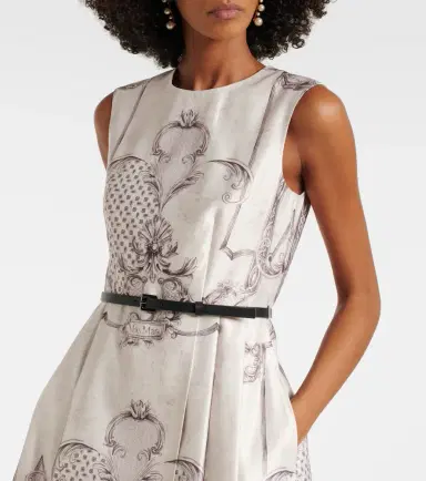 Max Mara Ambuto printed midi dress | Thumbnail 6