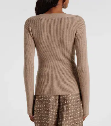 Max Mara Gioiosa wool and cashmere-blend cardigan | Thumbnail 3