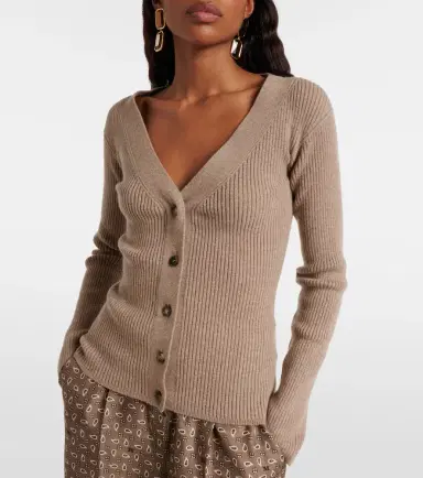 Max Mara Gioiosa wool and cashmere-blend cardigan | Thumbnail 4