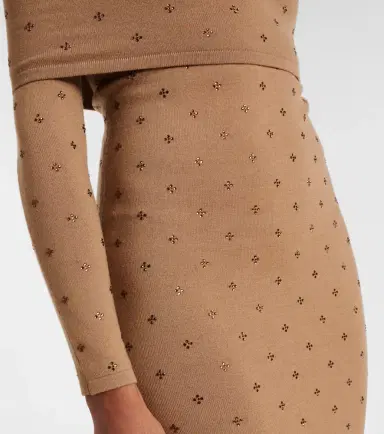 Max Mara Adatti embellished wool-blend midi dress | Thumbnail 3