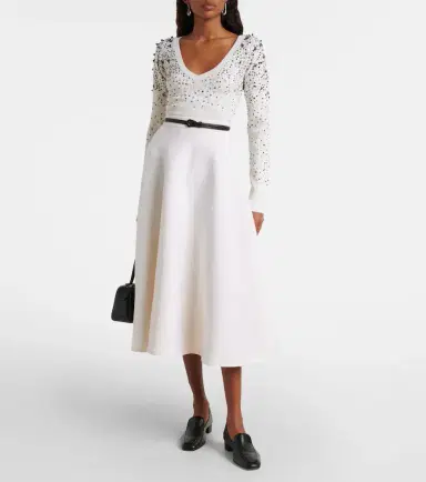 Max Mara Gathered midi skirt | Thumbnail 3