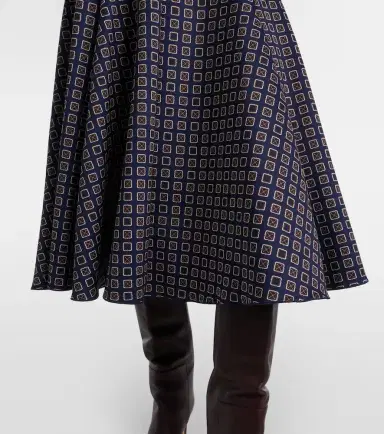 Max Mara Benda printed jersey midi skirt | Thumbnail 3 Max Mara Benda printed jersey midi skirt | Thumbnail 3