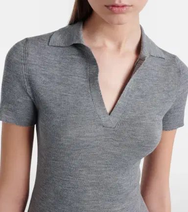 Max Mara Albero virgin wool polo shirt | Thumbnail 4