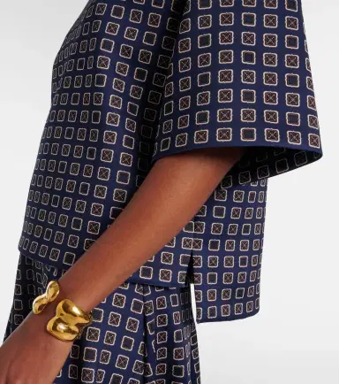 Max Mara Notizia printed jersey top | Thumbnail 3 Max Mara Notizia printed jersey top | Thumbnail 3