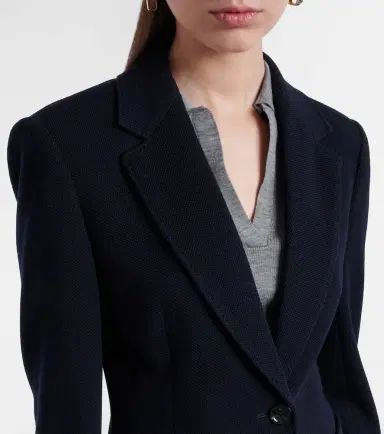 Max Mara Utilita virgin wool jersey blazer | Thumbnail 2