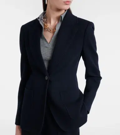 Max Mara Utilita virgin wool jersey blazer | Thumbnail 4