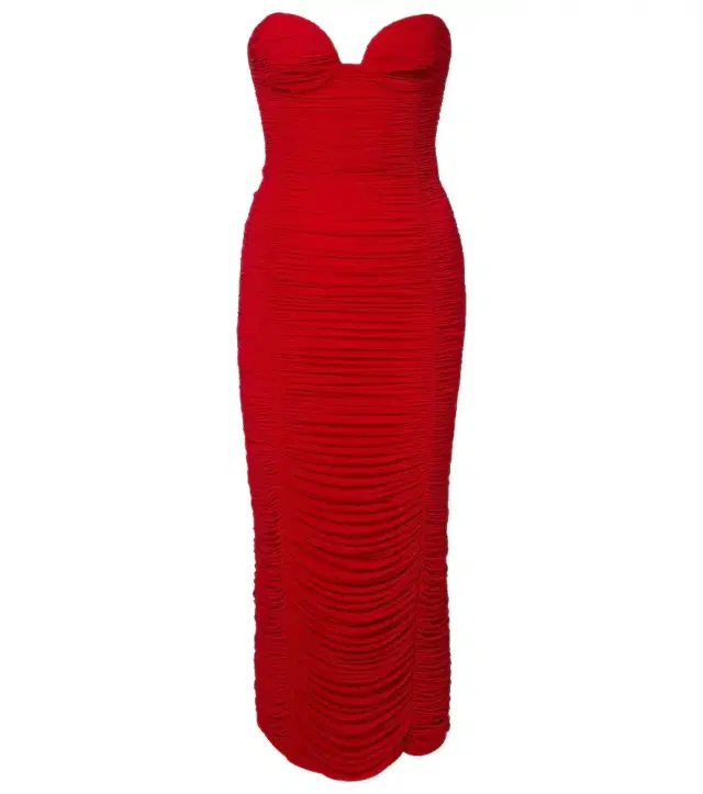 Magda Butrym Sweetheart bustier dress