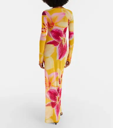 SAME Floral mesh maxi dress | Thumbnail 2 SAME Floral mesh maxi dress | Thumbnail 2