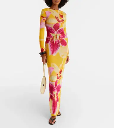 SAME Floral mesh maxi dress | Thumbnail 3 SAME Floral mesh maxi dress | Thumbnail 3