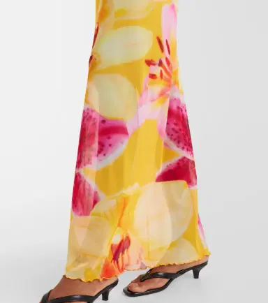 SAME Floral mesh maxi dress | Thumbnail 4 SAME Floral mesh maxi dress | Thumbnail 4