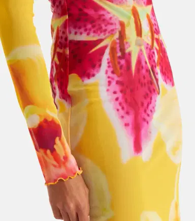 SAME Floral mesh maxi dress | Thumbnail 6 SAME Floral mesh maxi dress | Thumbnail 6