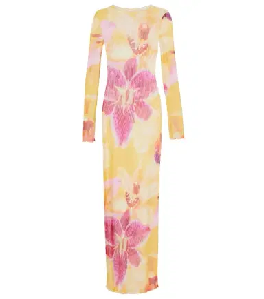 SAME Floral mesh maxi dress | Thumbnail 1 SAME Floral mesh maxi dress | Thumbnail 1