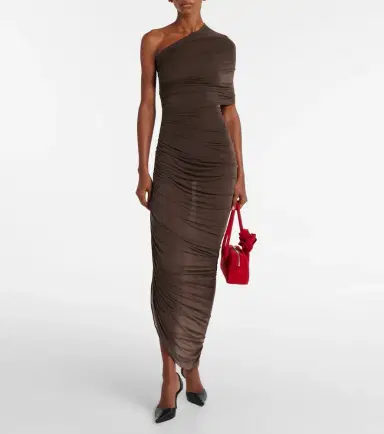 Magda Butrym Draped one-shoulder gown | Thumbnail 3