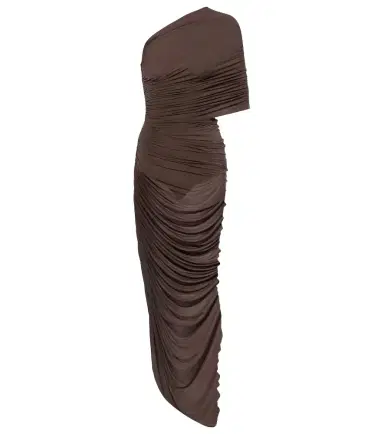 Magda Butrym Draped one-shoulder gown | Thumbnail 1