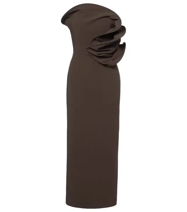Magda Butrym Draped wool-blend cocktail dress