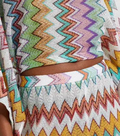 Missoni Zigzag lamé wide-leg pants | Thumbnail 2