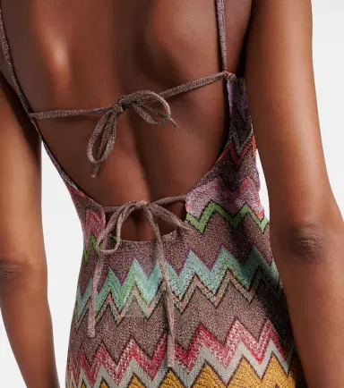 Missoni Zigzag lamé minidress | Thumbnail 2