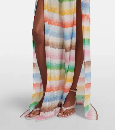 Missoni Zigzag open-back lamé jumpsuit | Thumbnail 5 Missoni Zigzag open-back lamé jumpsuit | Thumbnail 5