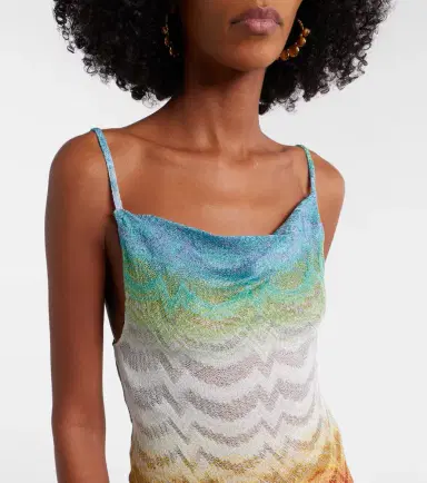 Missoni Open-knit lamé maxi dress | Thumbnail 2