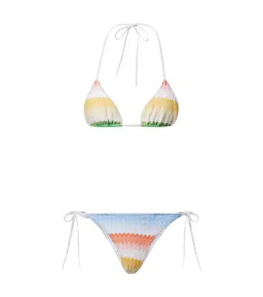 Missoni Chevron lamé bikini | Thumbnail 1 Missoni Chevron lamé bikini | Thumbnail 1