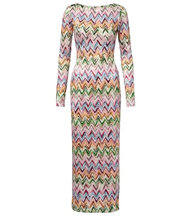 Missoni Zigzag maxi dress