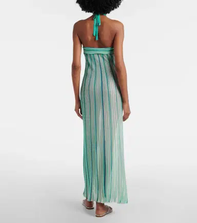 Missoni Striped halterneck maxi dress | Thumbnail 4