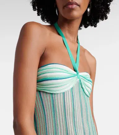 Missoni Striped halterneck maxi dress | Thumbnail 5